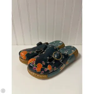 Shoes Heels Platform By Clothes Mentor In Blue, Size: 8.5