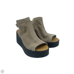 Shoes Heels Platform By Ethem In Beige, Size: 8