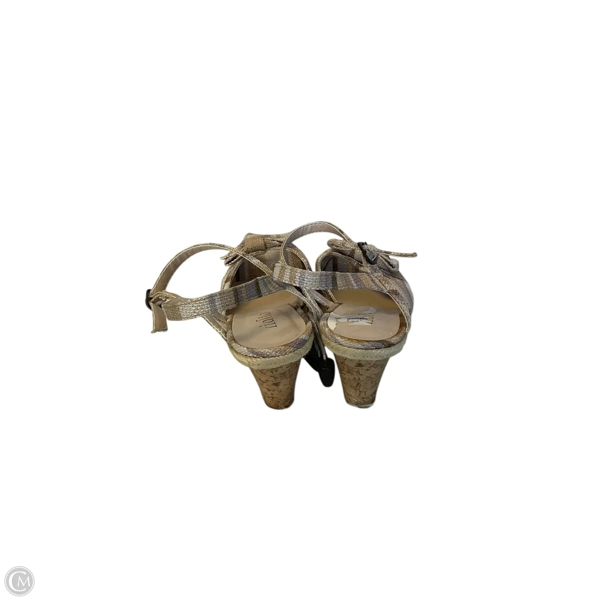 Shoes Heels Platform By Rialto In Tan, Size: 8