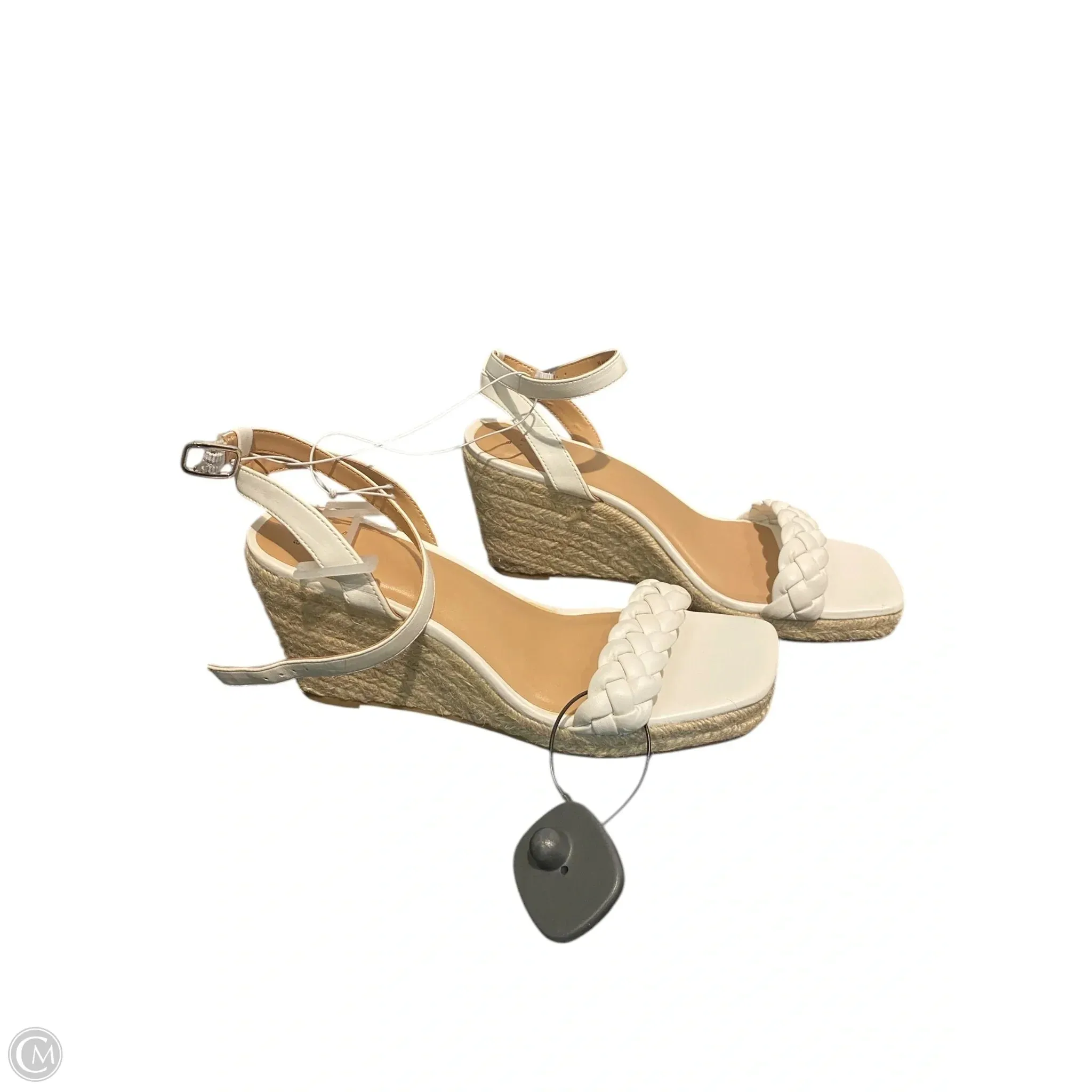 Shoes Heels Wedge By A New Day In White, Size: 10