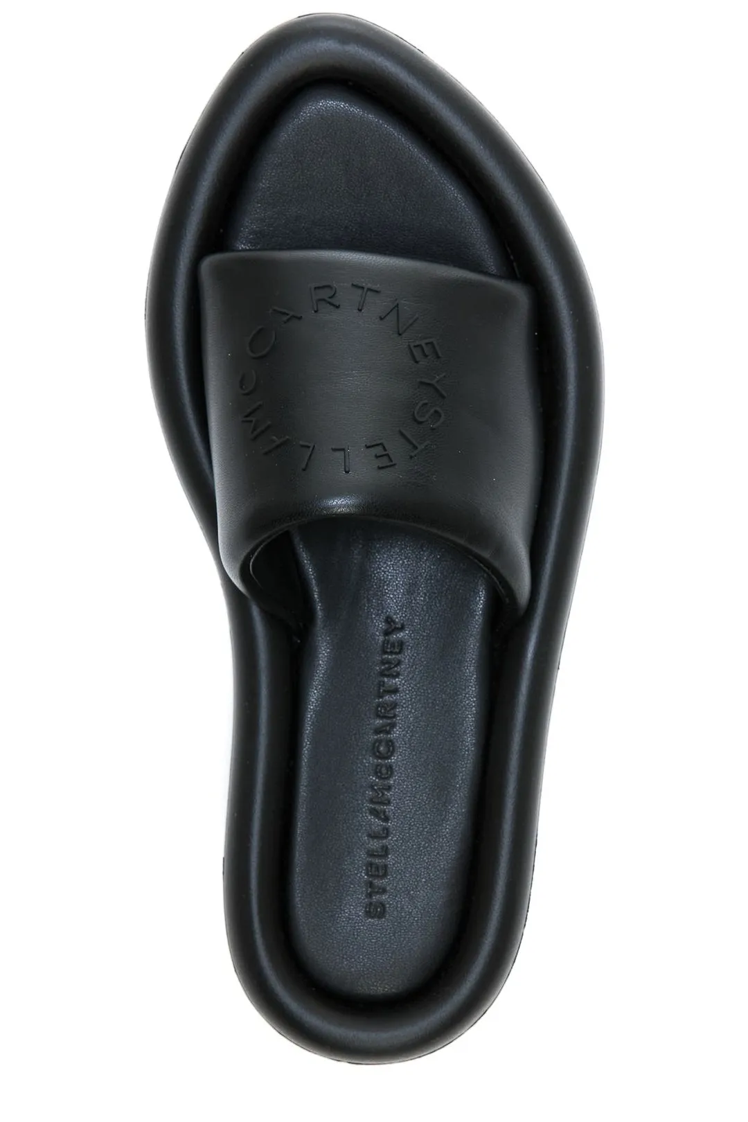 Stella McCartney Air Logo Detailed Slip-On Slides