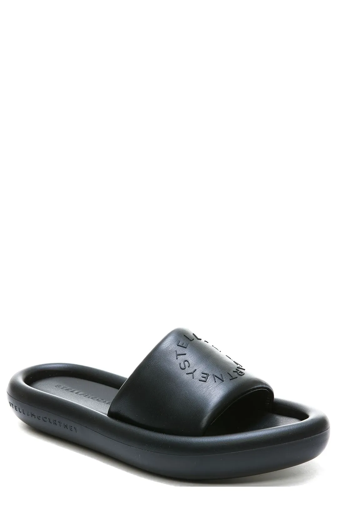 Stella McCartney Air Logo Detailed Slip-On Slides