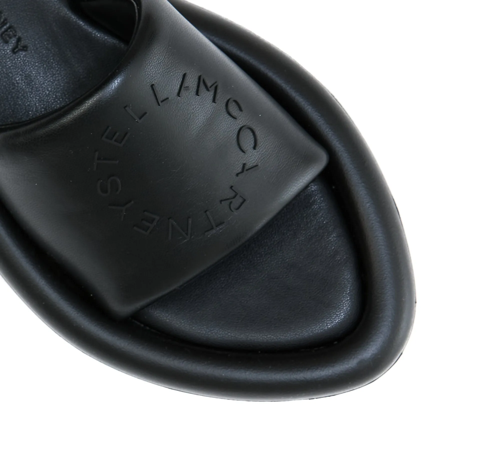 Stella McCartney Air Logo Detailed Slip-On Slides