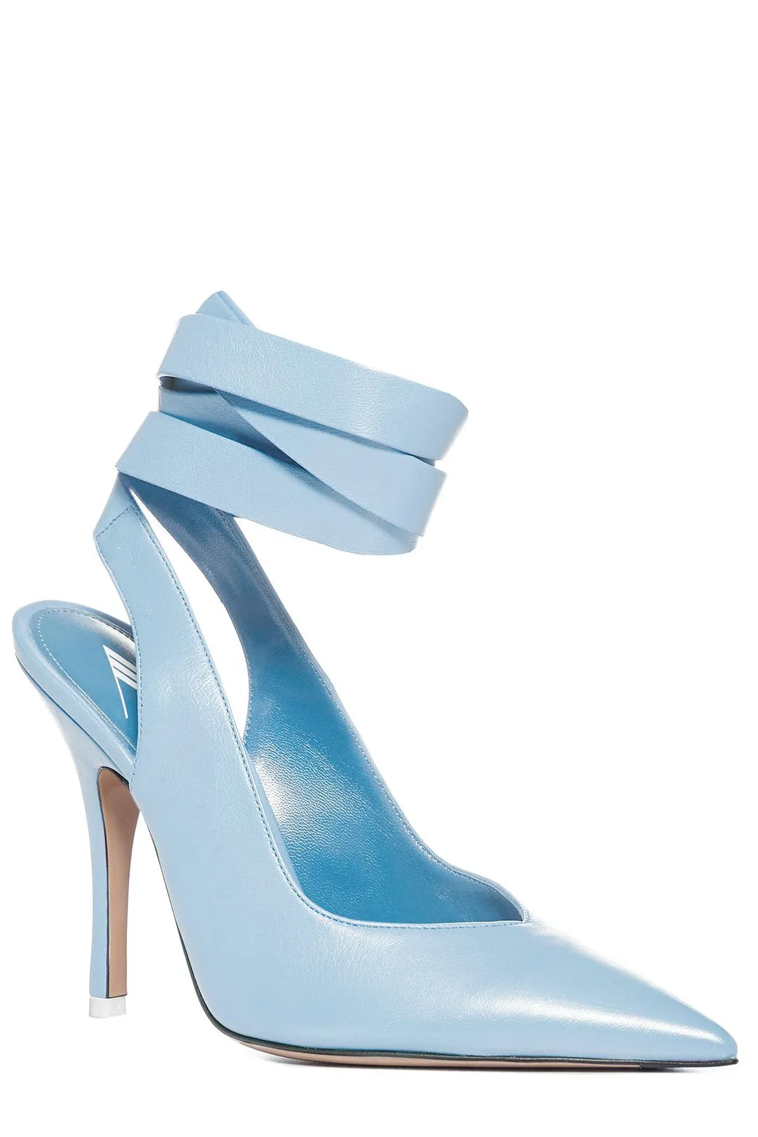 The Attico Venus Ribbon Slingback Pumps