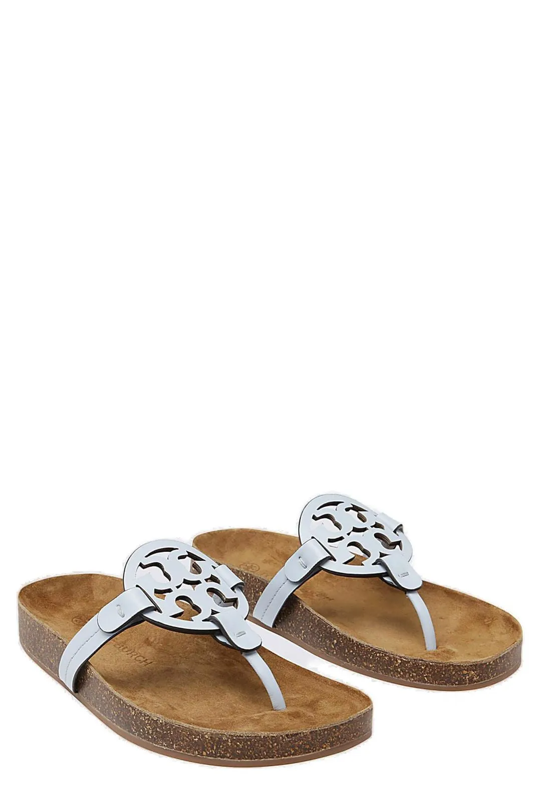 Tory Burch Miller Cloud T-Medallion Slip-On Sandals