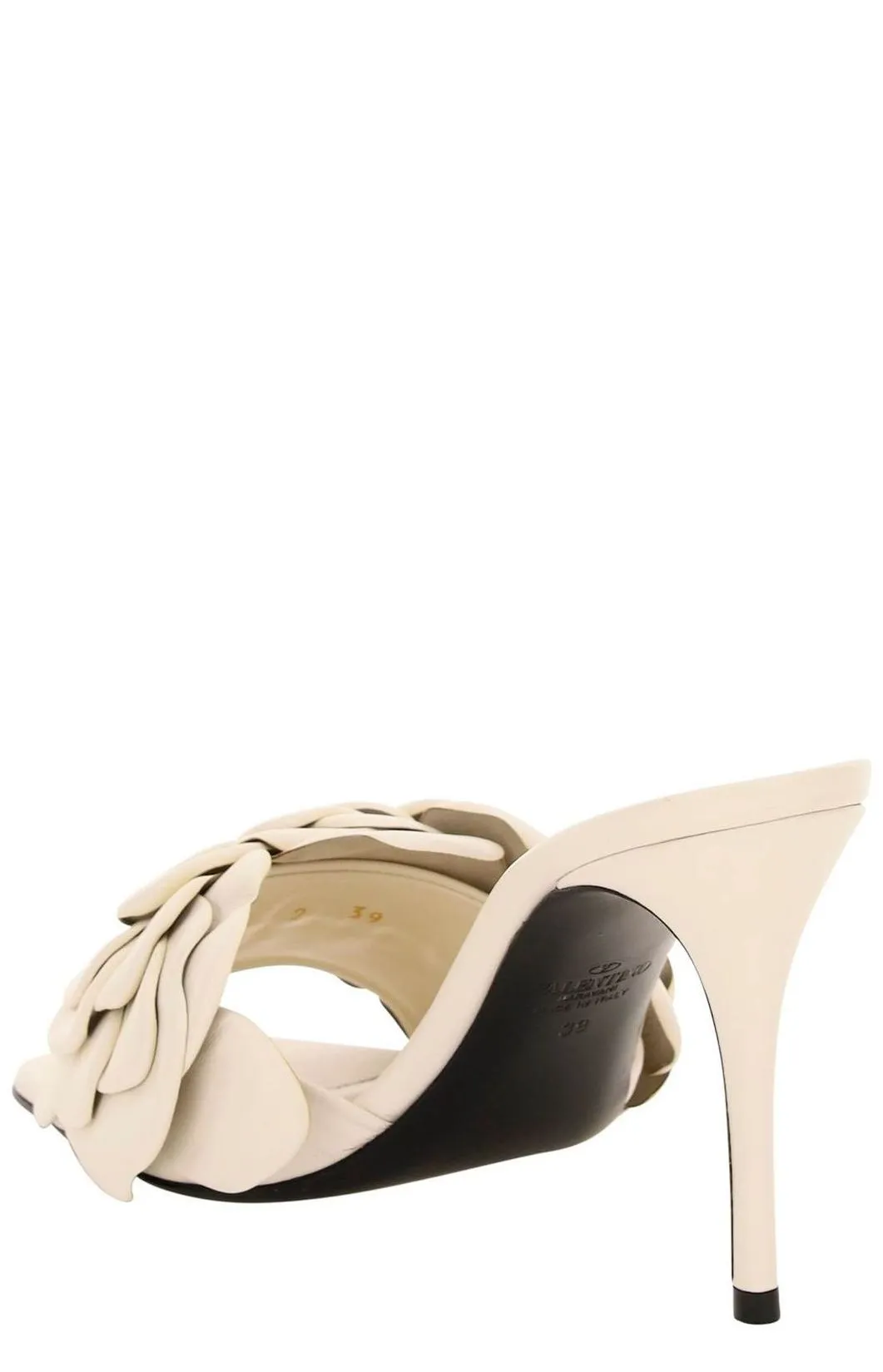 Valentino Floral Detailed Slip-On Mules