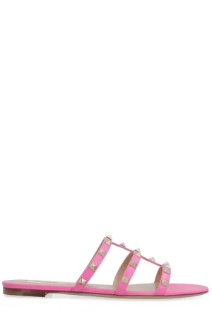Valentino	Garavani Rockstud Slip-On Sandals