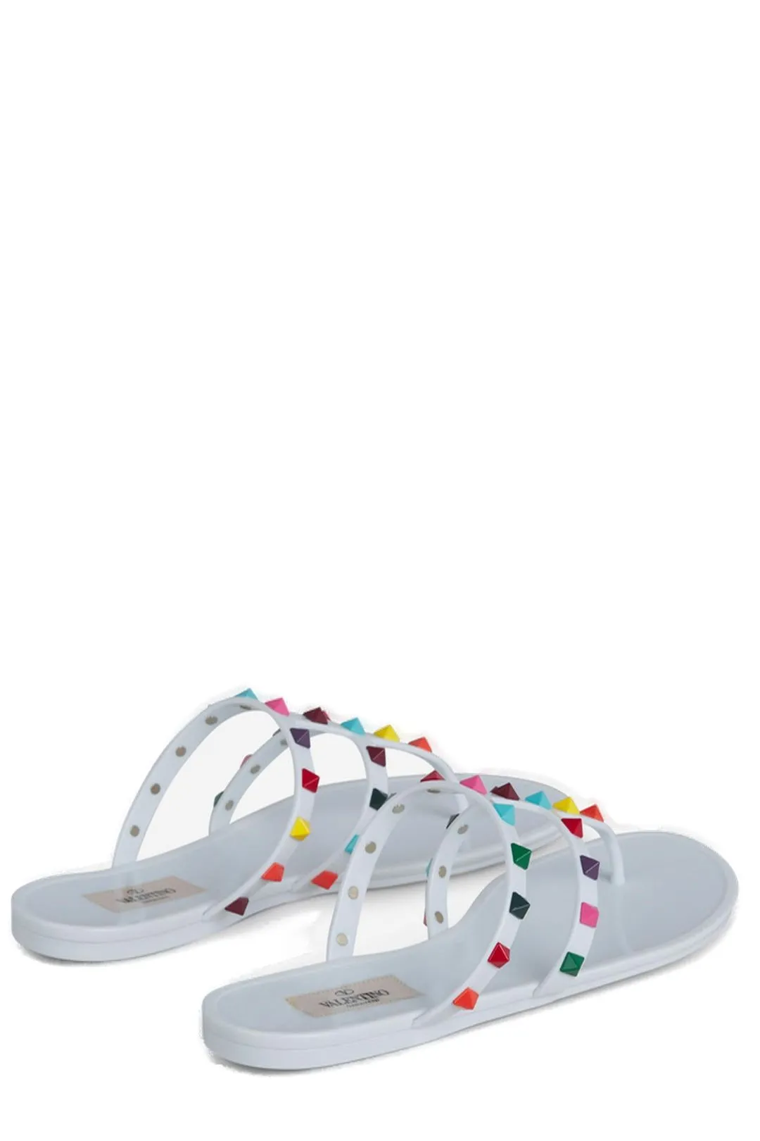 Valentino Garavani Rockstud Slip On Thong Sandals