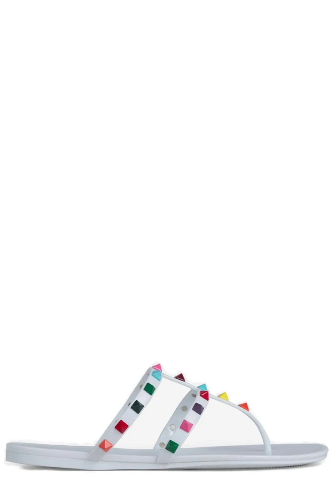 Valentino Garavani Rockstud Slip On Thong Sandals