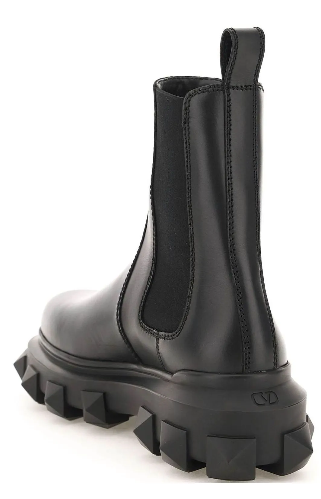 Valentino Garavani Roman Stud Slip-On Chelsea Boots