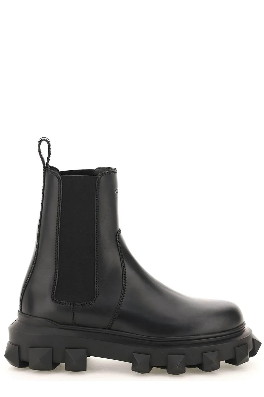 Valentino Garavani Roman Stud Slip-On Chelsea Boots