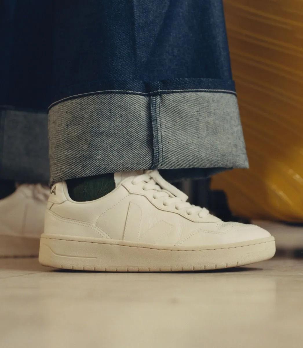 Women's V-90 LEATHER WHITE